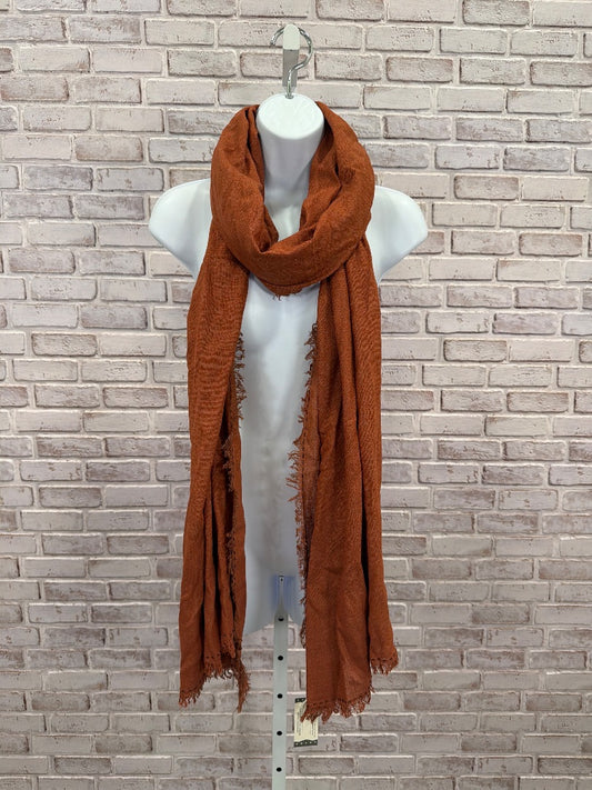 last chance textiles Scarf, Orange, One Size, New With Tags