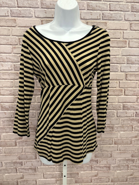 Cable & Gauge Shirt, Beige/black, Small, Used - Good