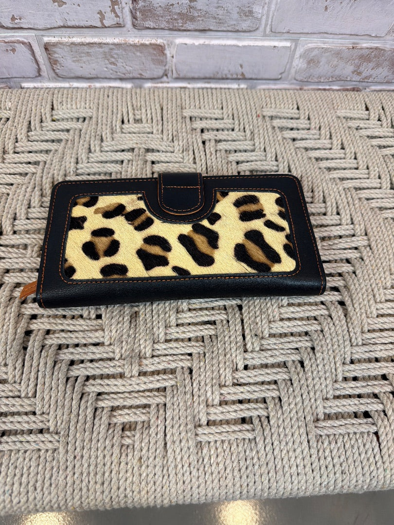 Leather Book Wallet, Multi, One Size, Used - Good