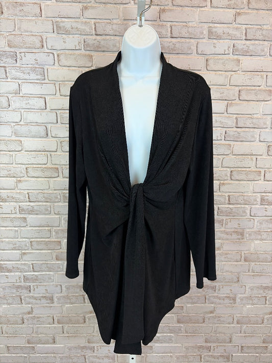 Chicos Cardigan, Black, 2, Used - Good