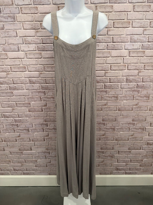 Automet Overalls, taupe/grey, Small, New With Tags
