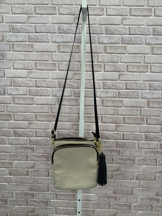 Steve Madden Crossbody, Beige/black, One Size, Used - Good