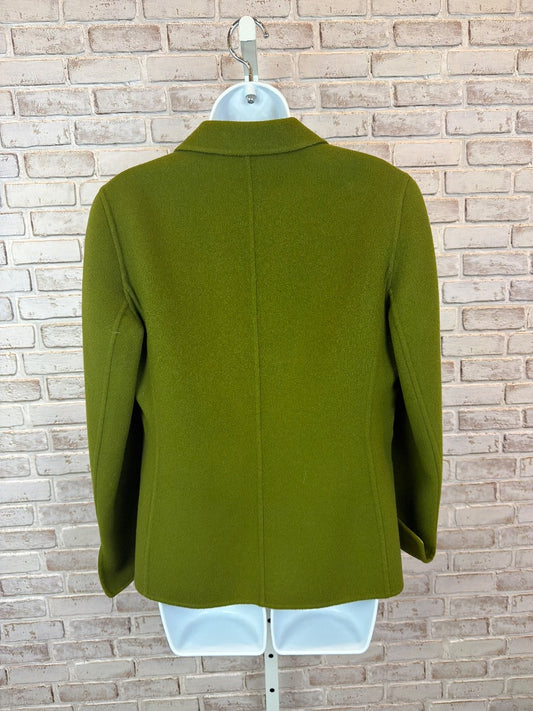 Ellen Tracy Wool Jacket, Green, 6, Used - Good