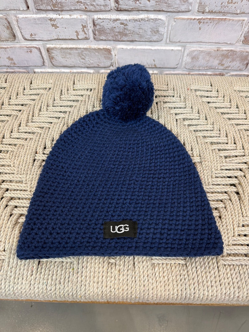 Ugg Beanie, Blue, One Size, Used - Excellent