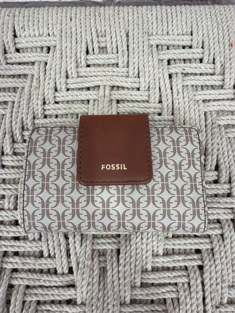 Fossil Wallet, Brown, One Size, Used - Good