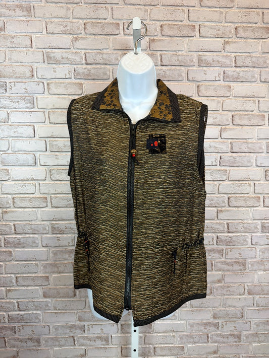 Kd Spring Vest, Multi, Medium, New With Tags