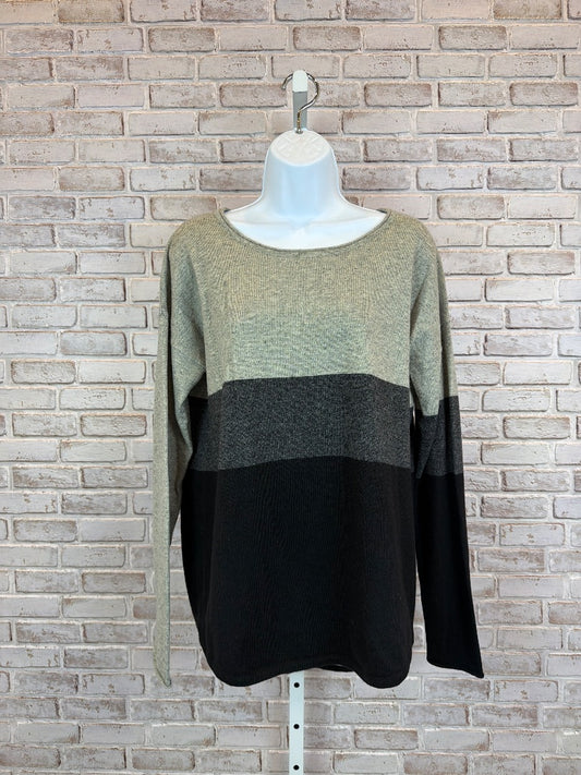 Smartwool Merino Wool blend Sweater, Black/grey, Large, Used - Excellent