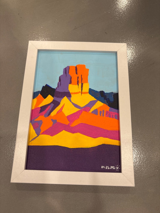 Multi Joshua Patrick Gridley mini Acrylic original, One Size