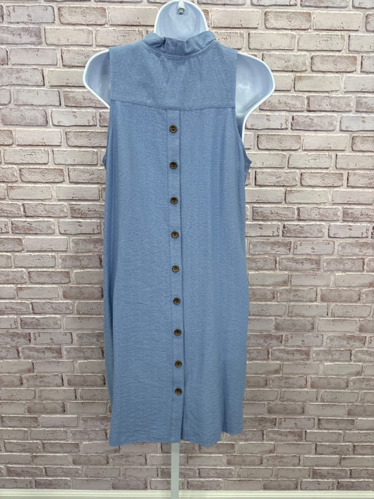 Boho Chic Dress, Blue, Medium, Used - Good