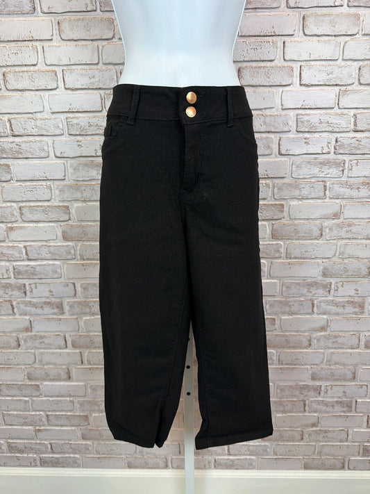 Indigo Poppy Capris, Black, 14, Used - Excellent