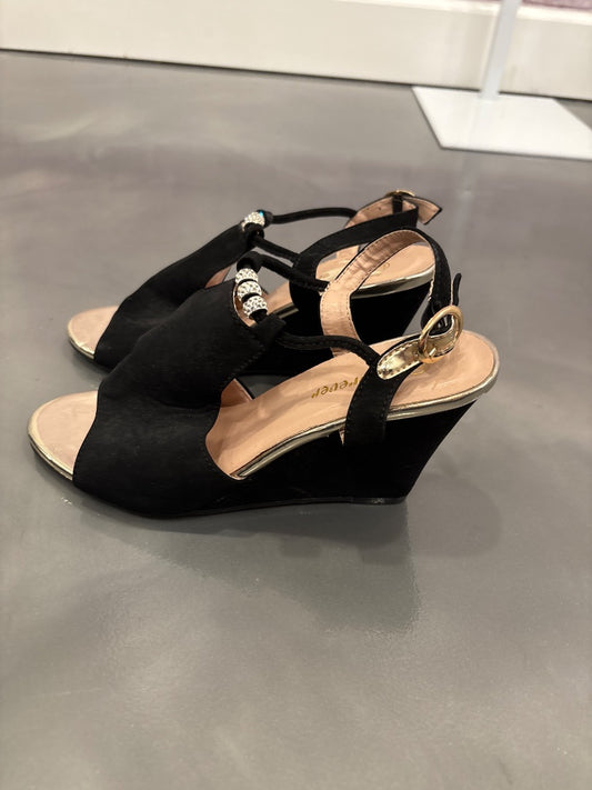 Forever Heels, Black, 7, Used - Good