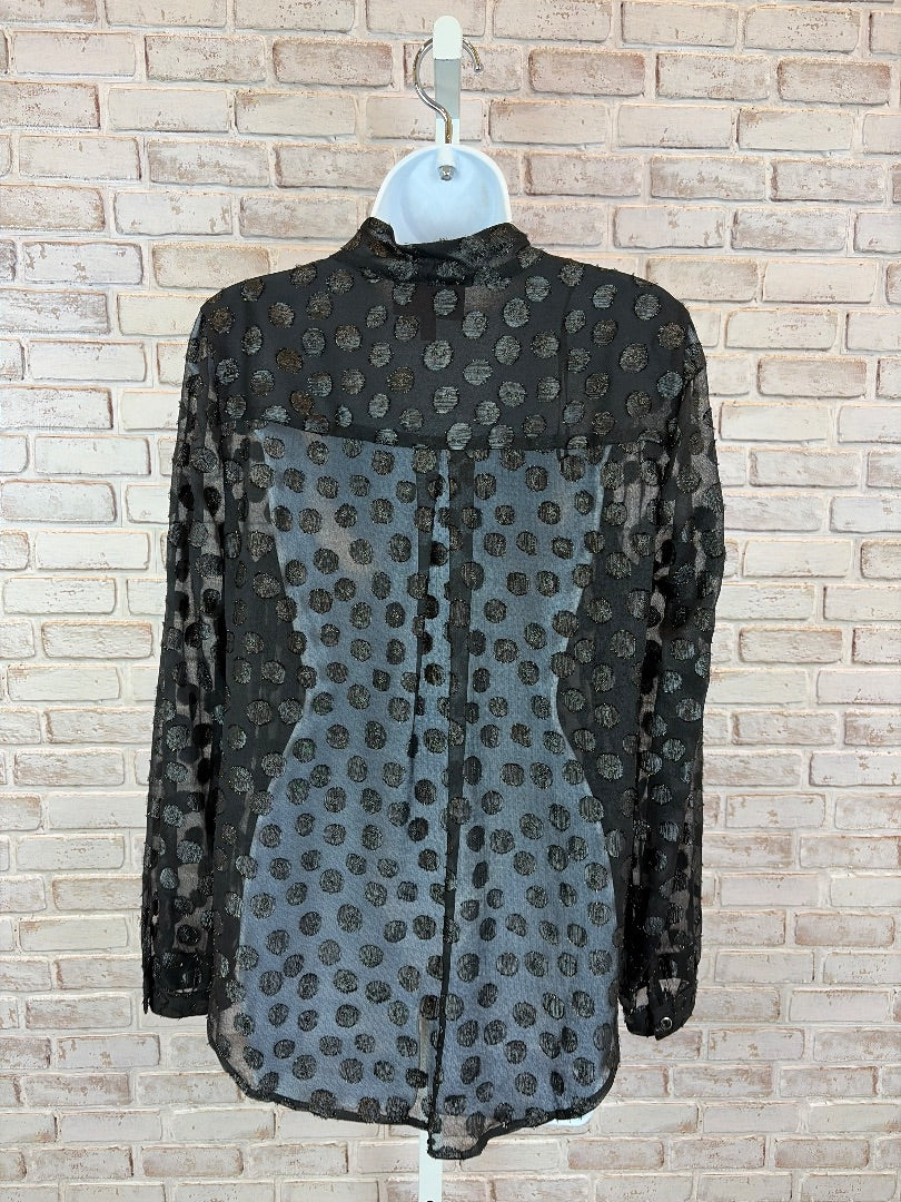 Jennifer Lopez Shirt, Black, Medium, Used - Good