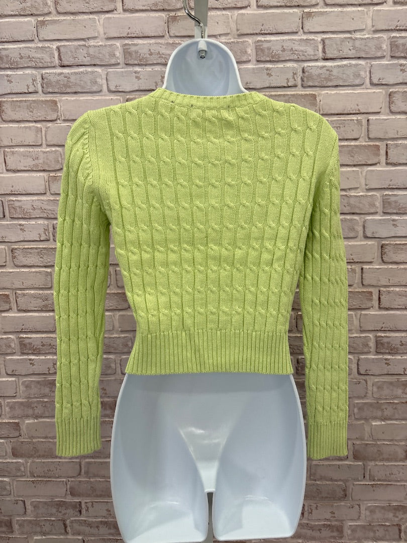 Context Cardigan, Green, Small, Used - Good