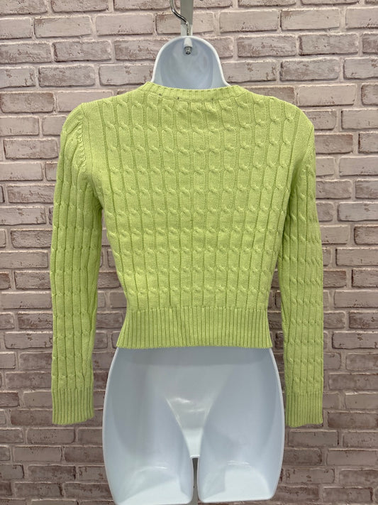 Context Cardigan, Green, Small, Used - Good