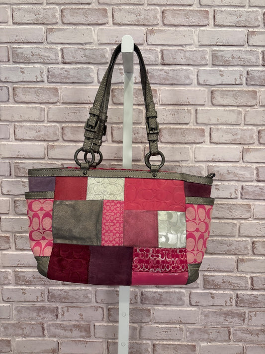 Coach Handbag, Pink multi, One Size, Used - Good