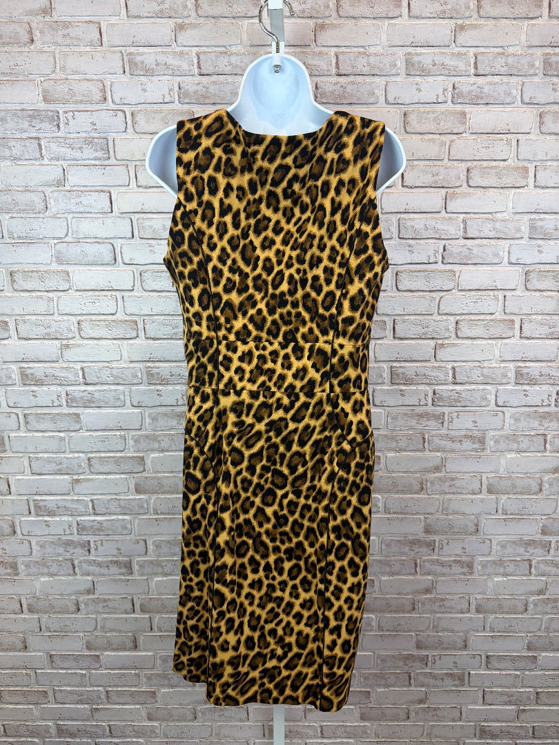 WDNY Dress, Leopard, 10, Used - Good