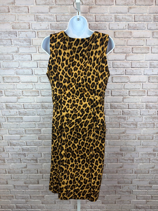 WDNY Dress, Leopard, 10, Used - Good