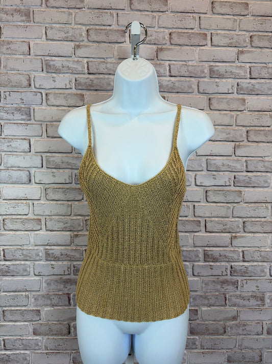 Bcbgmaxazria Tank, Beige, Small, Used - Good