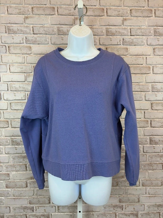 Athleta Top - Shirt – Athleta Sweatshirt, Blue, XS, None