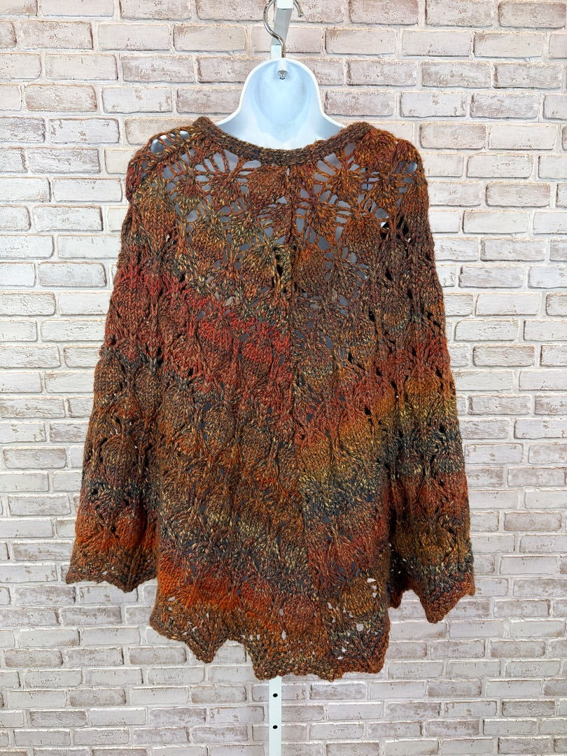 Mossimo Dutti Poncho, Multi, Medium, New With Tags