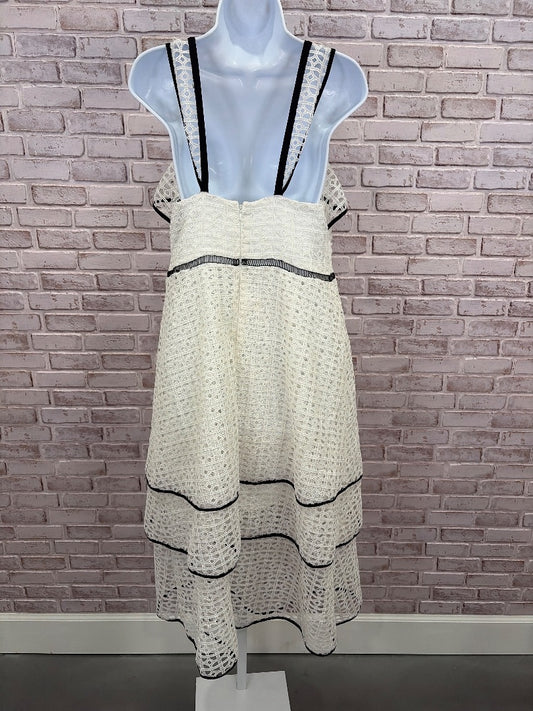 Gianni Bini Dress, White/black, 12, Used - Good