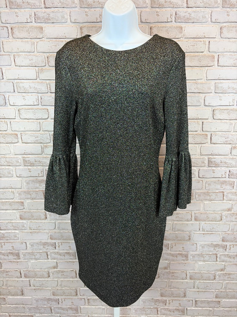 Ted Baker Dress, Black/silver, 3, New With Tags