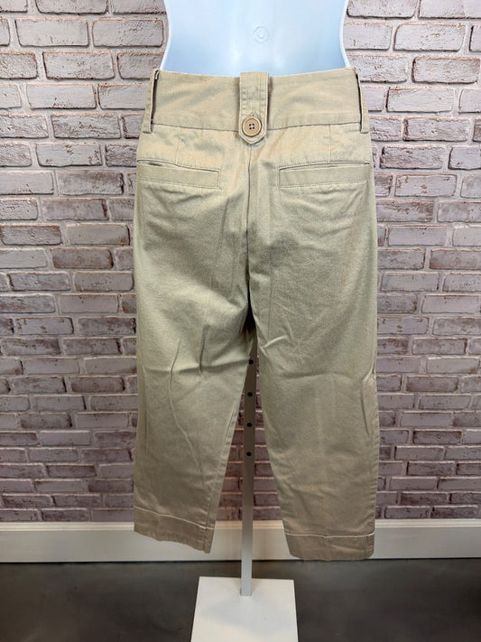 Bamboo Traders Capris, Khaki, 4, Used - Good