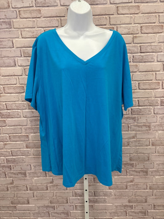 Faded Glory Tee shirt, Blue, 4XL, Used - Good