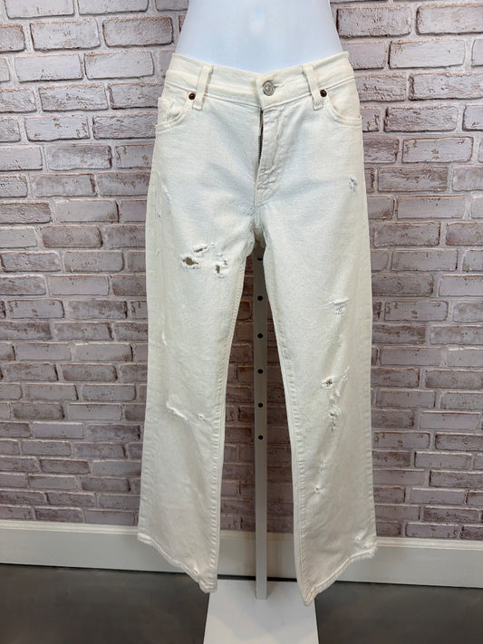 7 for All Mankind Pants, White, 31, Used - Excellent