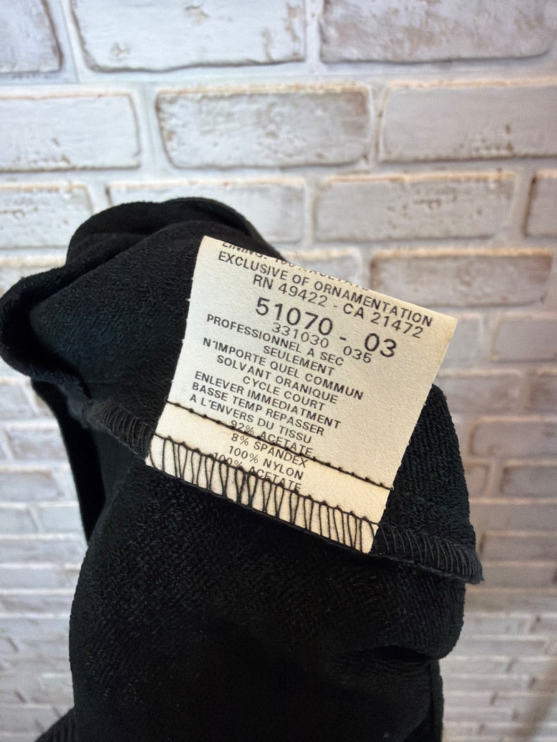 Jessica McClintock Vintage Mermaid Tool Dress, Black/white, 8, Used - Excellent