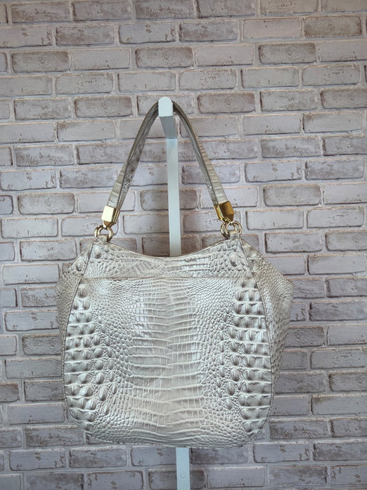 Brahmin Handbag, White, One Size, Used - Excellent