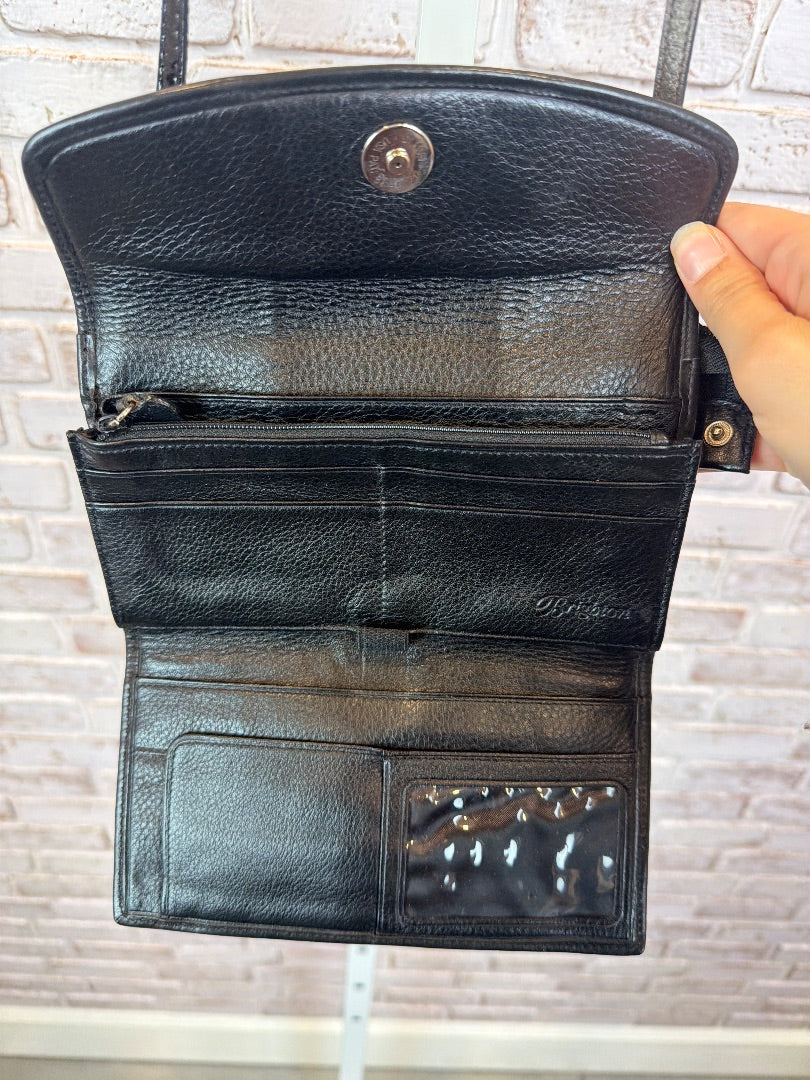 Brighton Wallet, Black/Brown, One Size, Used - Good
