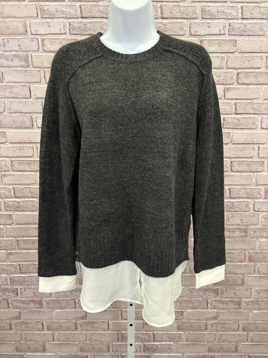 Karen Kane Sweater, Grey/white, XS, New With Tags