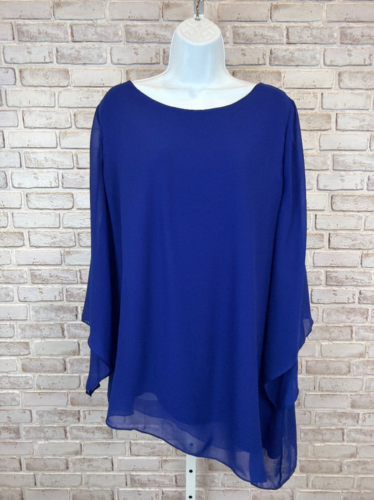 Chicos Shirt, Dark blue, 3, Used - Excellent