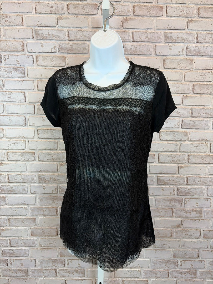 Bcbgeneration Shirt, Black, Small, Used - Good