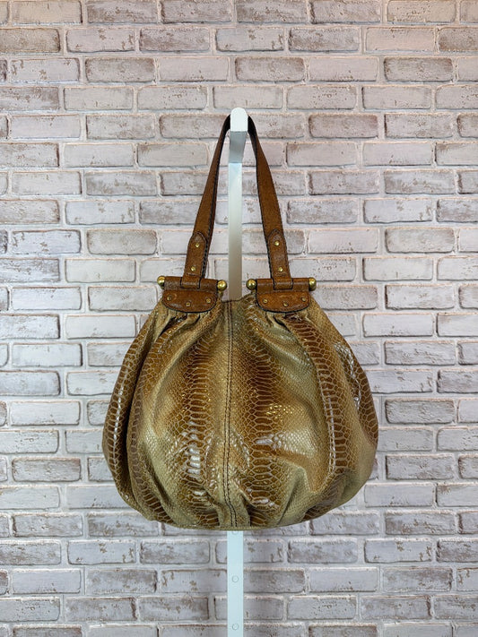 Giani Bini Hobo Bucket bag, Snakeskin, One Size, Used - Excellent
