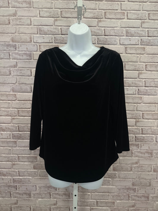 Coldwater Creek Shirt, Black, Small, Used - Good