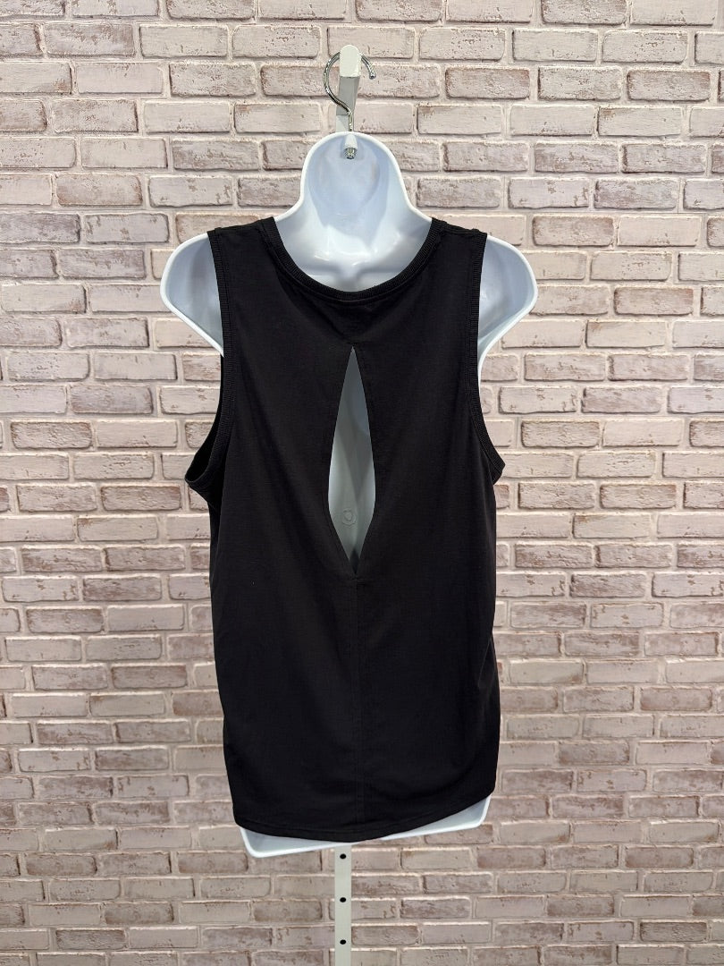 Athleta Tank top, Grey/black, Large, Used - Good