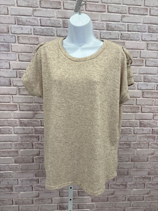 Alison Andrews Shirt, Beige, XL, Used - Good