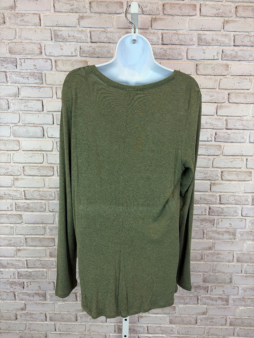Cabi Shirt, Green, Large, Used - Good
