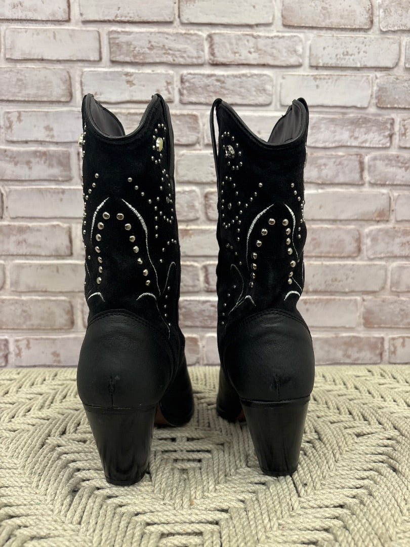 Dingo Cowgirl boots, Black, 8, Used - Good