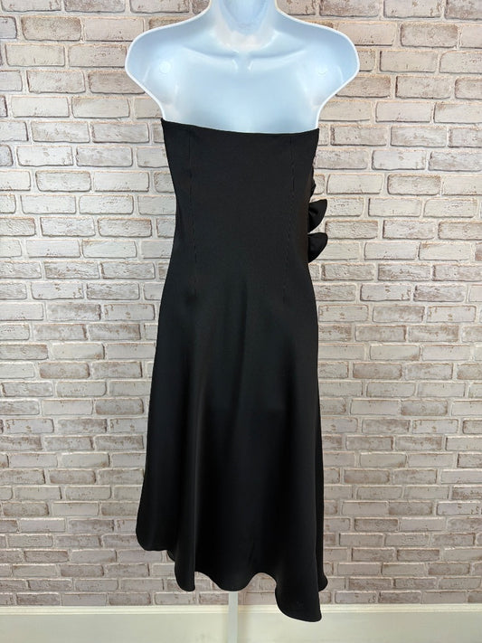Banana Republic Strapless Silk Dress, Black, 8, Used - Excellent