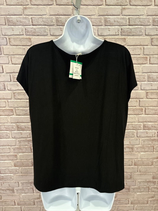 Kasper Shirt, Black, Large, New With Tags