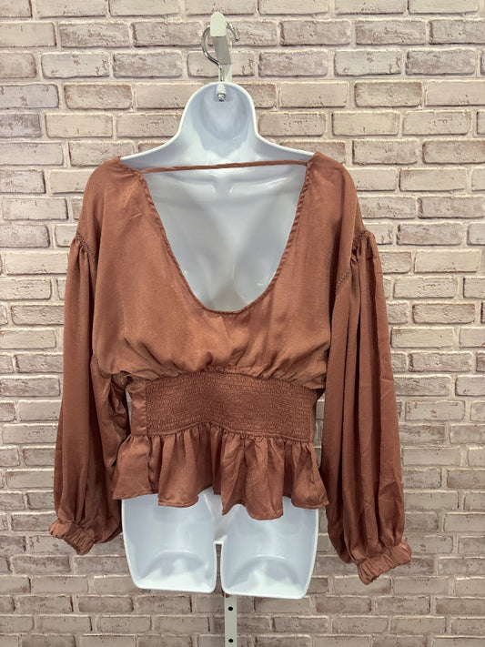 The Clothing Co Shirt, Rust, Medium, Used - Good