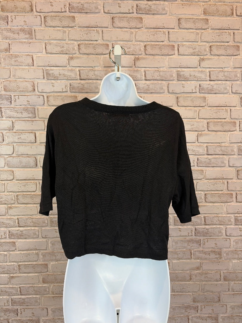 DKNYC Cardigan, Black, One Size, Used - Good