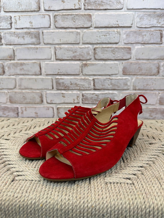 Paul Green Sandal, Red, 5.5, Used - Good