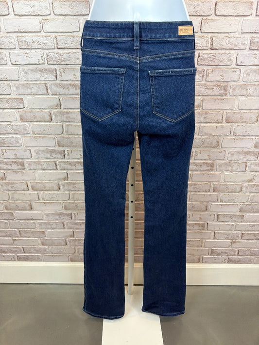 Paige High Rise Manhattan Jeans, Denim, 25, Used - Excellent