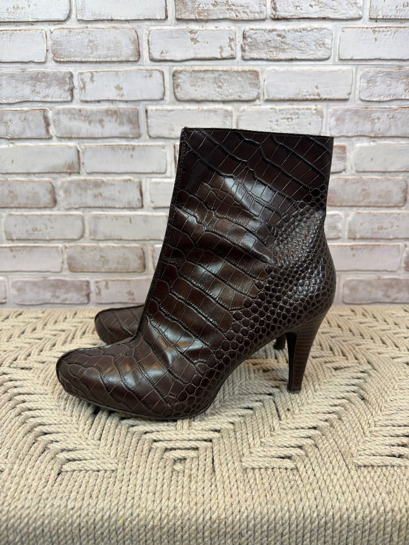 Audrey Brookes Booties, Brown, 8.5, Used - Good