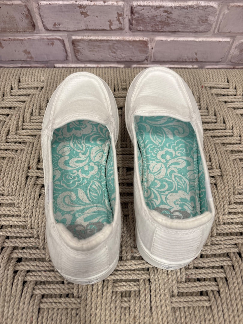 Roxy Sneakers, White, 8.5, Used - Good