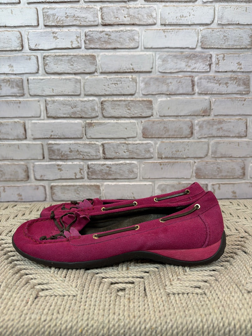 Vionic Loafer Flats, Pink/brown, 10, Used - Excellent